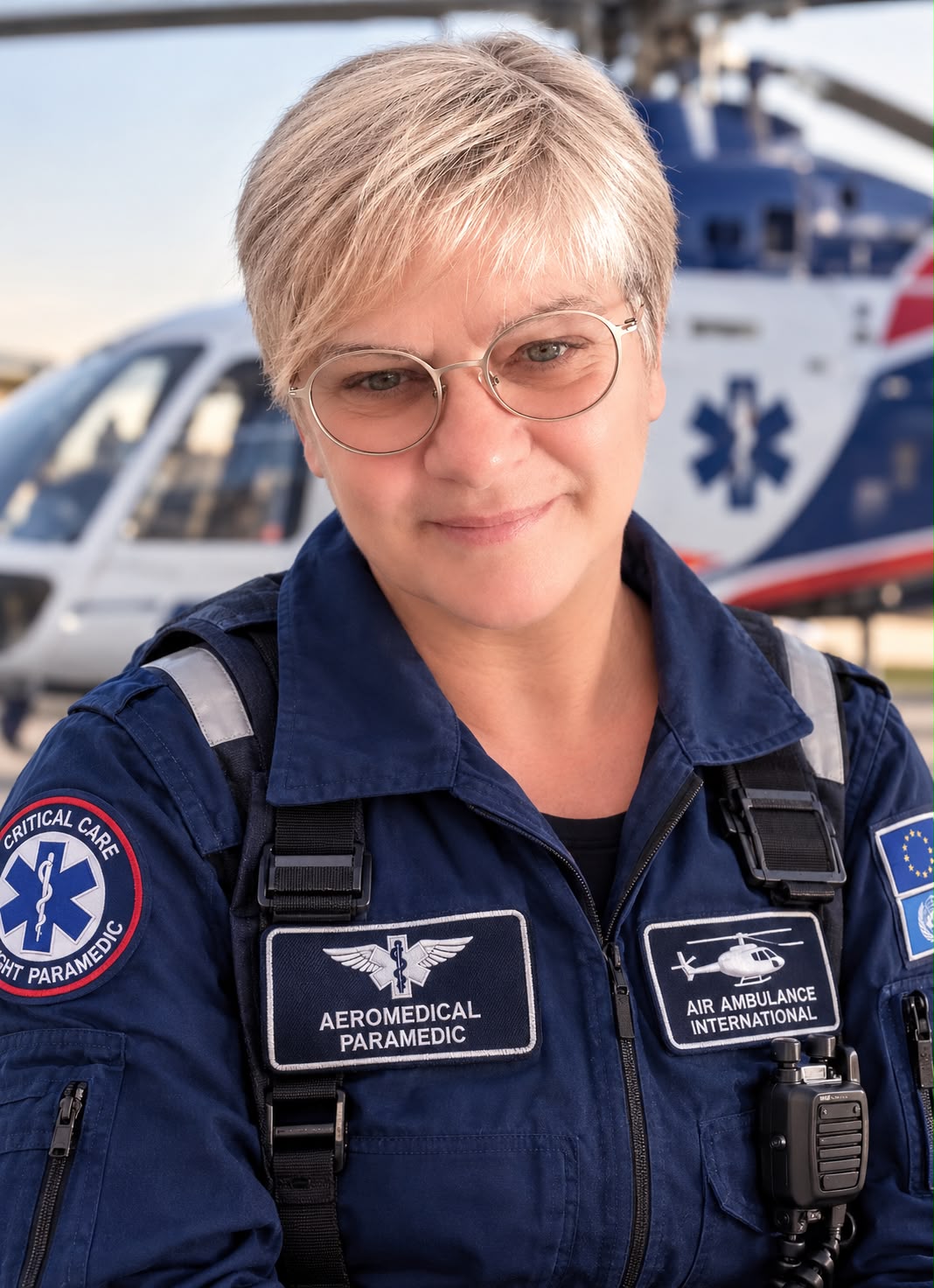 Corinne Faber, RN — Critical Care and Flight Nurse, Royal Medic Solution